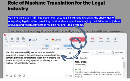 Translate Text Using Any Other App